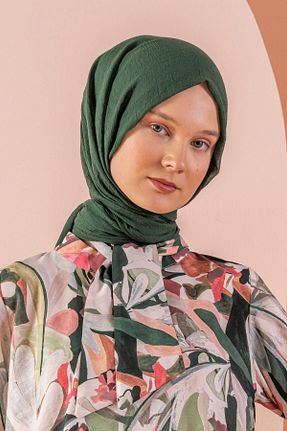 شال سبز زنانه پلی استر JAWEL - کد 771678240