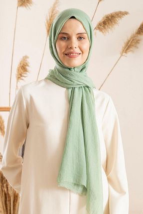 شال سبز زنانه پلی استر JAWEL - کد 771677660