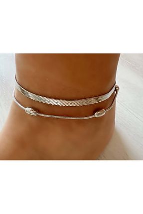 خلخال جواهر زنانه استیل (فولاد) ACAR TAKI - کد 838774155