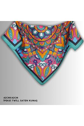 دستمال گردن رنگی زنانه POZİTİF MRK - کد 871353798