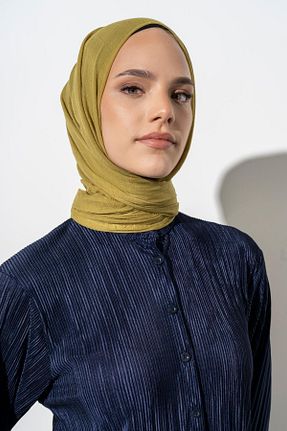 شال سبز زنانه پلی استر JAWEL - کد 829583757