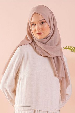 شال بژ زنانه پلی استر JAWEL - کد 772108847