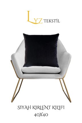 کوسن و روکش کوسن مشکی پلی استر LİYAZRA TEKSTİL - کد 871368189