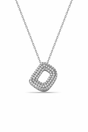گردنبند جواهر زنانه زیرکن Sahira Jewelry - کد 871377113