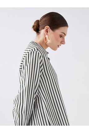 پیراهن خاکی زنانه Relaxed LC Waikiki - کد 771034883