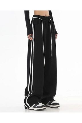 شلوار کرمگن سرمه ای زنانه اورسایز AtegeWear - کد 781012570