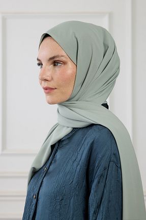 شال سبز زنانه Medine İpeği PURESCARFS - کد 871496739