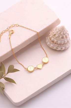 دستبند نقره طلائی زنانه 925 عیار Nox Jewelry - کد 871365843