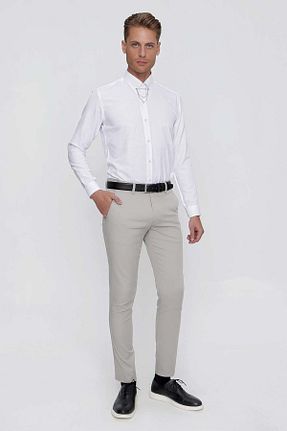 شلوار طوسی مردانه پنبه ای Efor - کد 690798318