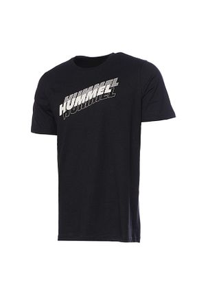 تیشرت مشکی مردانه رگولار hummel - کد 864435453