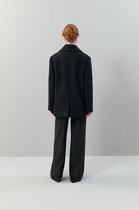 کاپشن مشکی زنانه کشمیر Roman - کد 871440963