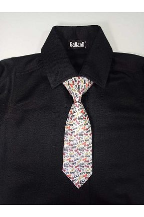 کراوات رنگی بچه گانه پلی استر GallanD - کد 871524162