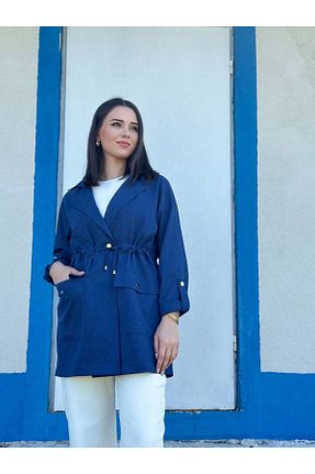 کت حجاب سرمه ای زنانه Relaxed Jupe - کد 871444932