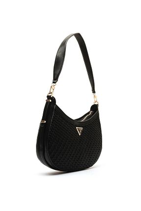 کیف دوشی مشکی زنانه Guess - کد 871471062