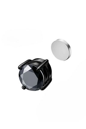 گوشواره استیل (فولاد) مشکی زنانه استیل (فولاد) MAZEN - کد 796040218