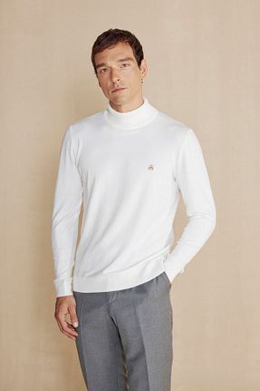پلیور بژ مردانه ساده BROOKS BROTHERS - کد 871500074