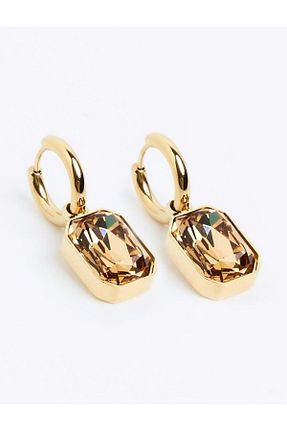 گوشواره جواهر خاکی لزران Jimmy Key - کد 759356671