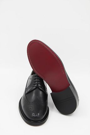 کفش کلاسیک مشکی مردانه چرم خالص DANACI - کد 871499588