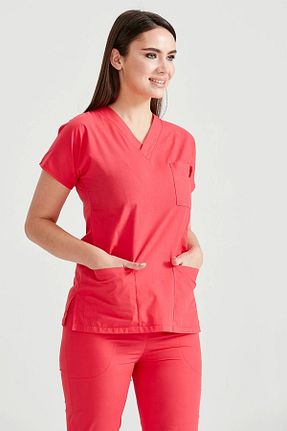 لباس ایمنی کار صورتی Moodamedikal - کد 132900111