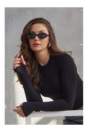 بادی مشکی زنانه یقه دوچرخه Elif Özbey Butik - کد 871532727