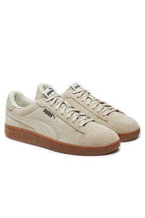 کفش اسنیکر بژ مردانه بند دار Puma - کد 871630338