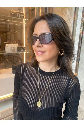 گردنبند استیل ( فولاد ) زرد استیل (فولاد) Hoop jewelery - کد 871635150