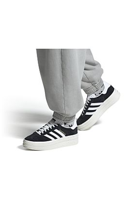 کفش اسنیکر مشکی زنانه بند دار adidas - کد 871635734