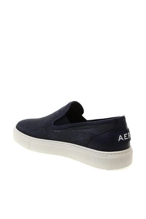 کفش اسنیکر سرمه ای مردانه بند دار Aeropostale - کد 42240371