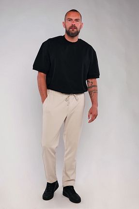 پائین تنه گرمکن اسپرت بژ مردانه Ter Tutmayan Jack & Jones - کد 871652341