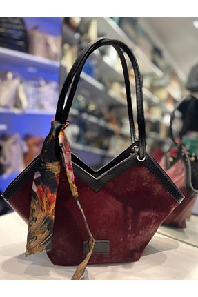 کیف دستی زرشکی زنانه سایز متوسط alicemood - کد 871663923