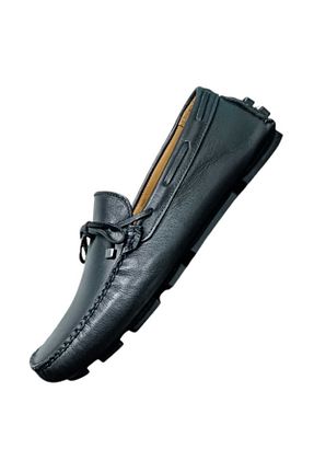 کفش لوفر مشکی مردانه چرم خالص capel hor-se - کد 871662331