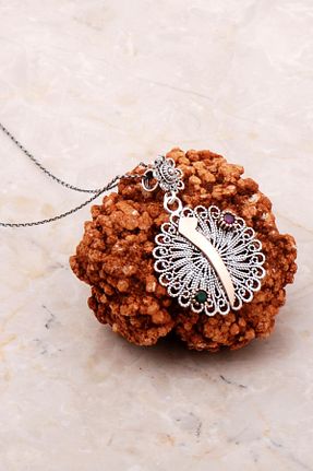گردنبند نقره سفید زنانه 925 عیار Sümer Telkari - کد 34890382