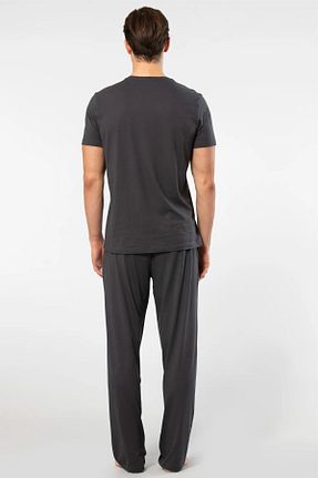 ست لباس راحتی طوسی مردانه ساده Cacharel - کد 834030632