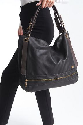 کیف دوشی مشکی زنانه چرم مصنوعی Solo Bag - کد 871655912