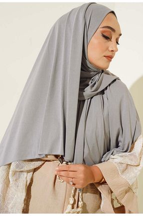 شال طوسی زنانه ویسکون ardün hijab - کد 871667564
