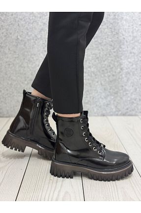 بوت / نیم بوت مشکی زنانه چرم مصنوعی Wickers - کد 871665358