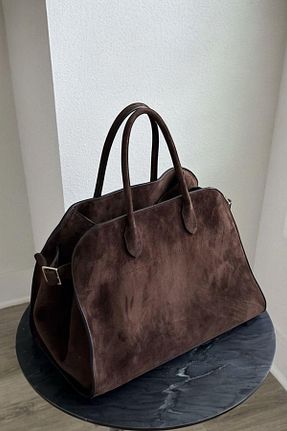 کیف دوشی قهوه ای زنانه چرم مصنوعی BAHELS - کد 871675043