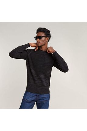 پلیور طوسی مردانه ساده G-STAR RAW - کد 871346878