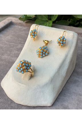 ست طلا زرد زنانه 14 عیار Bayar Gold - کد 230506558