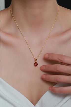 گردنبند طلا زرد زنانه 14 عیار Bayar Gold - کد 207267017