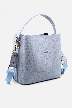 کیف دوشی آبی زنانه چرم مصنوعی Just Polo - کد 871745495