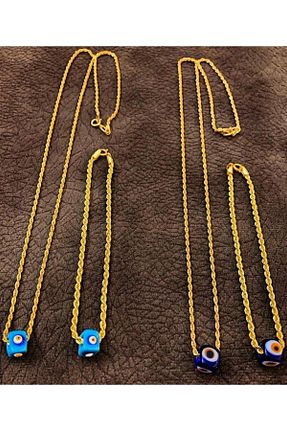 ست طلا زرد زنانه 14 عیار Bayar Gold - کد 103106969