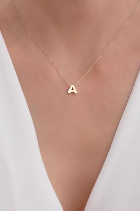 گردنبند طلا طلائی زنانه 14 عیار Bayar Gold - کد 63099916