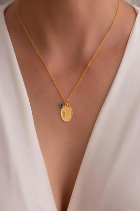 گردنبند طلا زرد زنانه 14 عیار Bayar Gold - کد 62370761