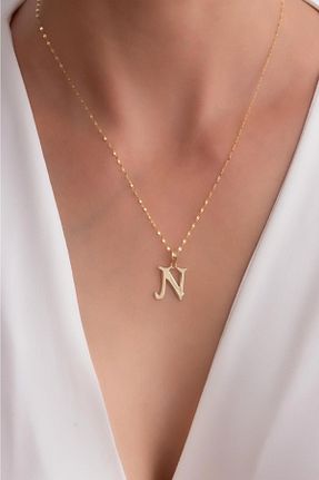 گردنبند طلا زرد زنانه 14 عیار Bayar Gold - کد 117318723