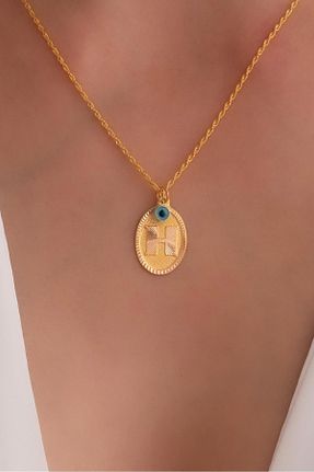 گردنبند طلا زرد زنانه 14 عیار Bayar Gold - کد 62762639