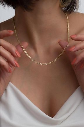 گردنبند طلا زرد زنانه 14 عیار Bayar Gold - کد 171388511