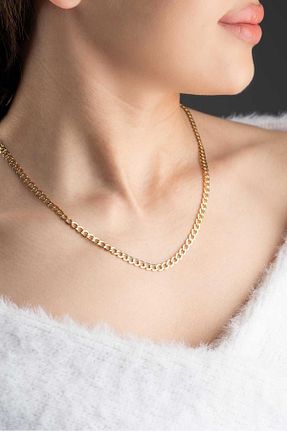 گردنبند طلا زرد زنانه 14 عیار Bayar Gold - کد 834392938
