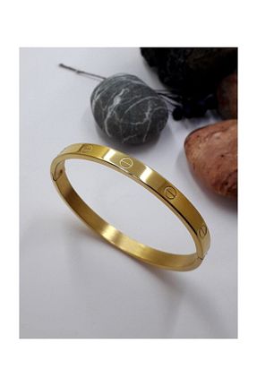 گردنبند استیل ( فولاد ) طلائی زنانه فلزی X-Lady Accessories - کد 871683263