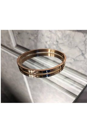 گردنبند استیل ( فولاد ) زرد زنانه فلزی X-Lady Accessories - کد 871683283